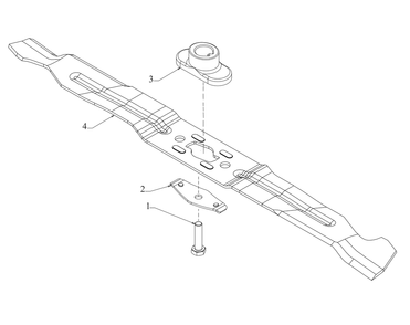 Blade Diagram and Parts List for SCP21E (18AEB9C5B10)(2021) Cub Cadet Lawn Mower